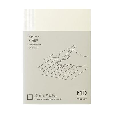 DESIGNPHIL Блокнот Midori MD Горизонтальная разлиновка A5 15373006 - Идеально подходит для ведения дневника и эскизов