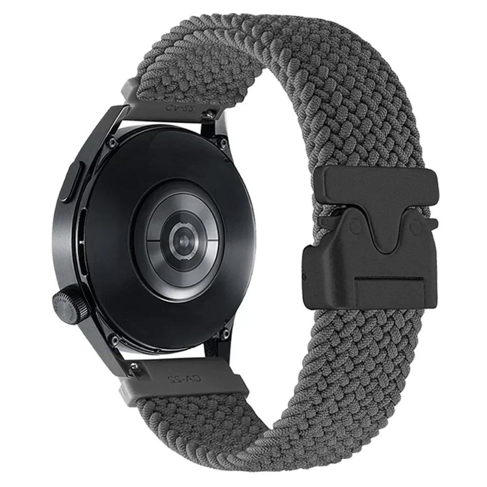 22-мм нейлоновый ремешок с парашютной пряжкой для Xiaomi Watch S1 Pro/Active S2 46 мм/42 мм S3 S4 Ремешок Xiaomi Watch color 2 S4 Sport Браслет