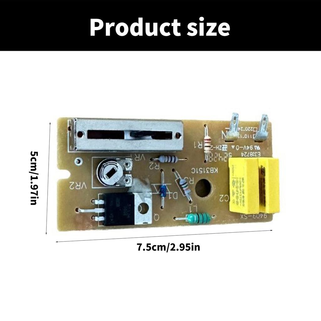 Pedal Circuit Board Replacement for Sewing Machine Foot Pedal Controller 220V Foot Control Pedal Circuit Board