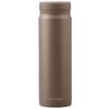 Iris Ohyama Water Mug Screw Drinking Easy To Wash Vacuum Keeps for 6 Holds Stainless Steel Mocha Bottle, Bottle, 500ml, Mouth, Design, Insulated,