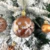 22Pcs/Set 6CM Christmas Tree Balls Creative Xmas Ornament Ball  Showcase
