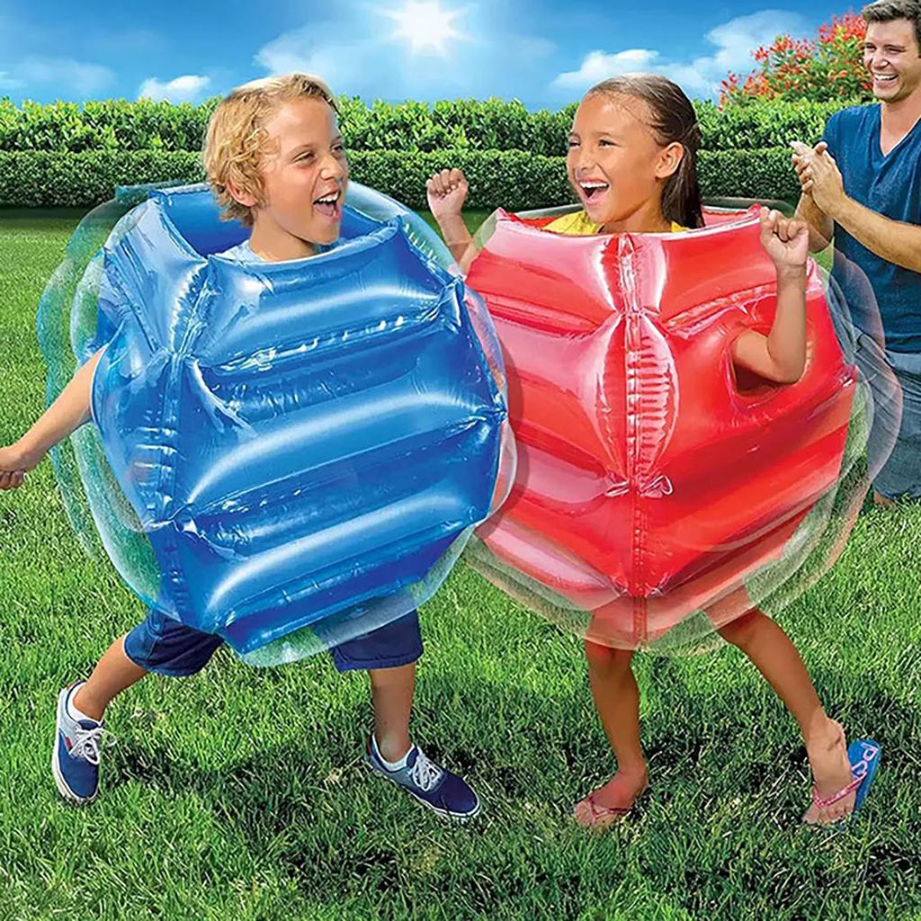Inflatable PVC Bumper Ball Outdoor Fun Collision Ball Blow Up Body Bubble Ball Sports Game Prop
