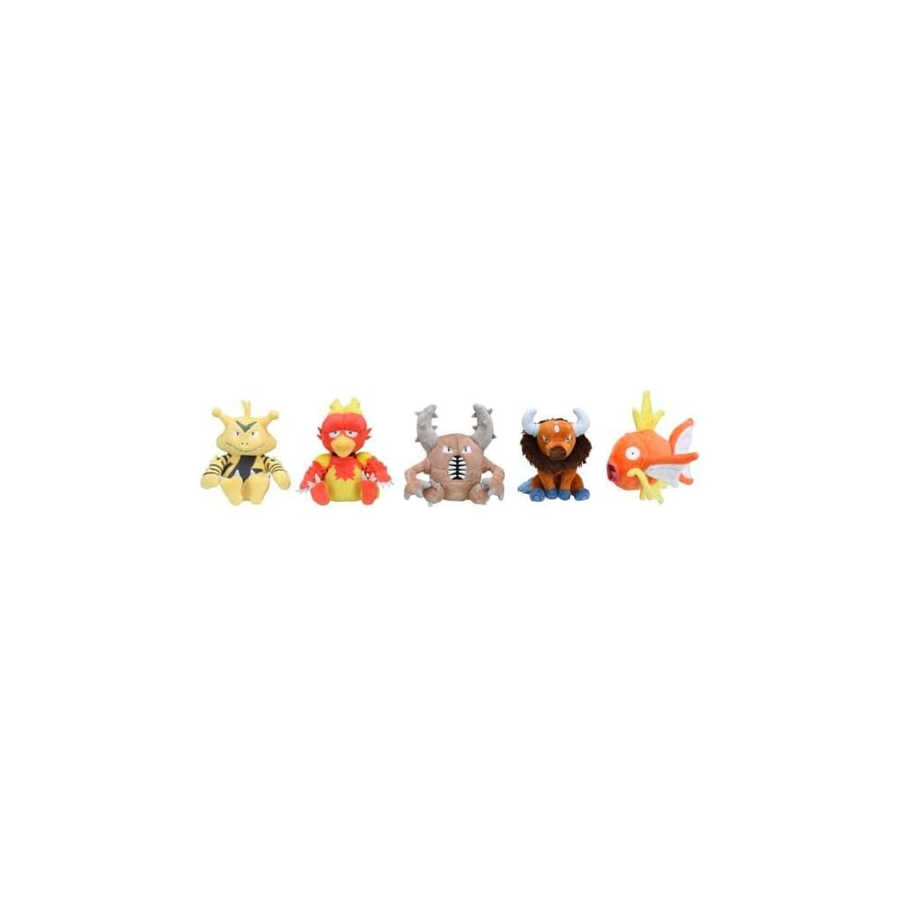 Оригинал из Pokmon Center Плюшевая игрушка Pokmon Fit Таурос 12x13x7.5 см