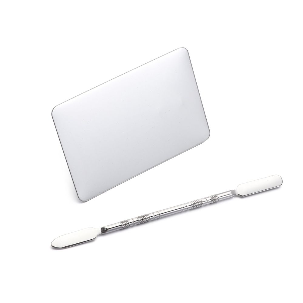 Foundation Mixing Showing Shelf Nail Art Plate Agate Palette Pigment Holder Nail Display Stand