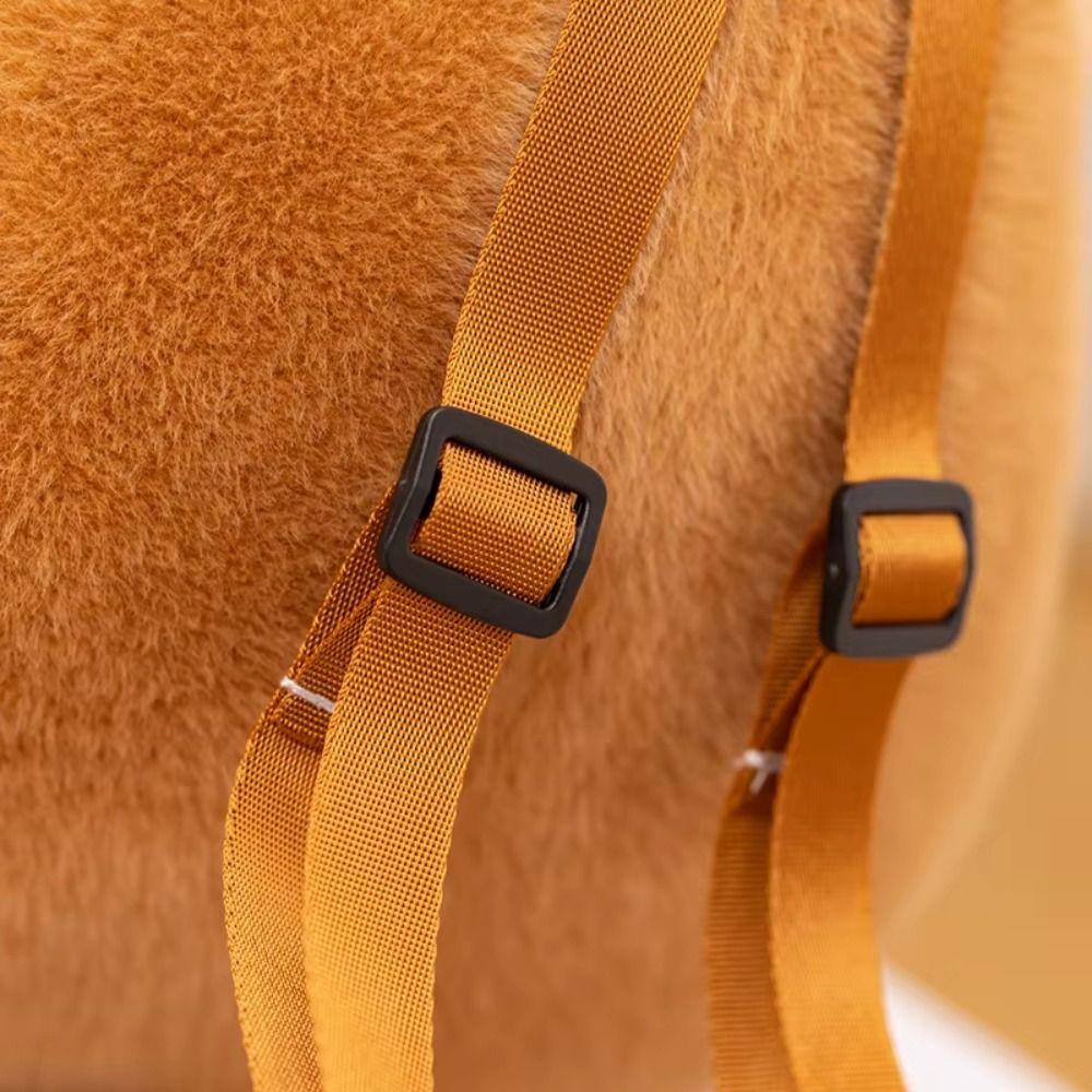 Корейский стиль Капибара плюшевый рюкзак PP хлопок Capibala мягкая кукла друзья