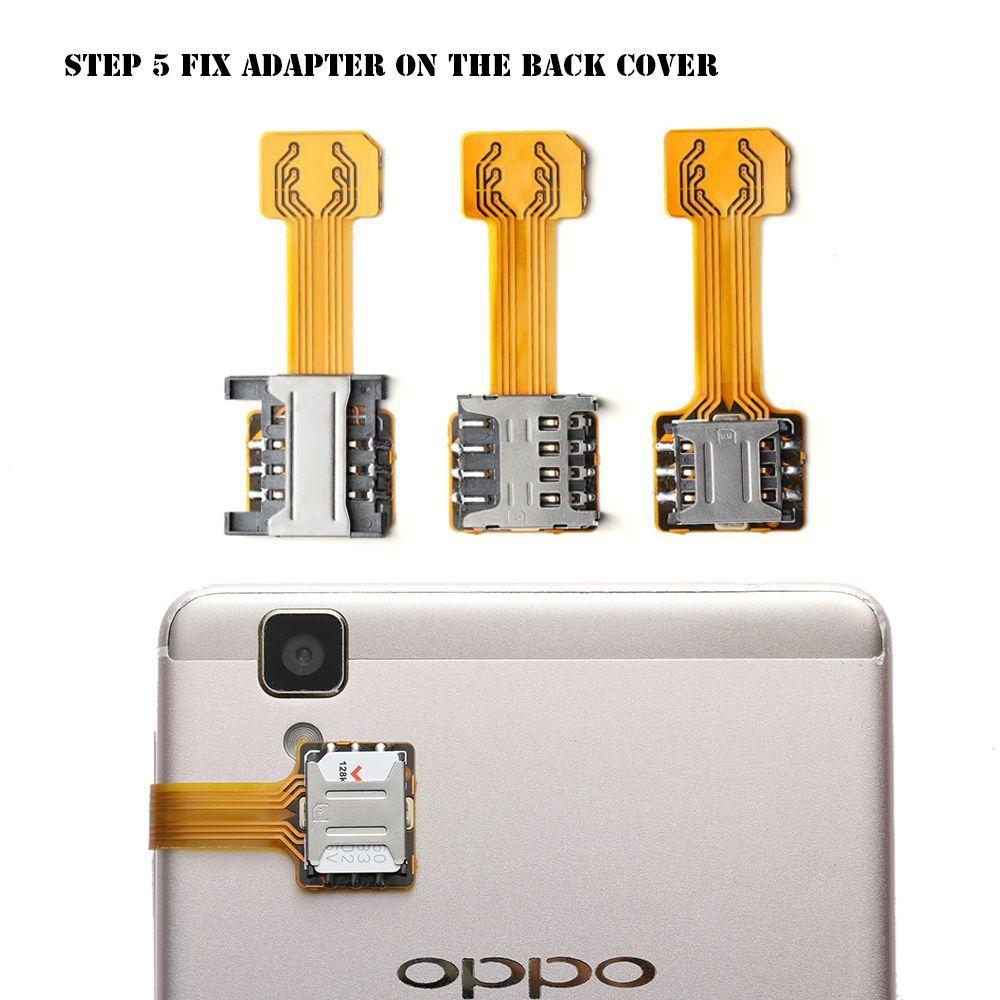 Универсальный удлинитель TF для Micro SD для Android-телефона, двойной адаптер SIM-карты, гибридный слот Nano SIM