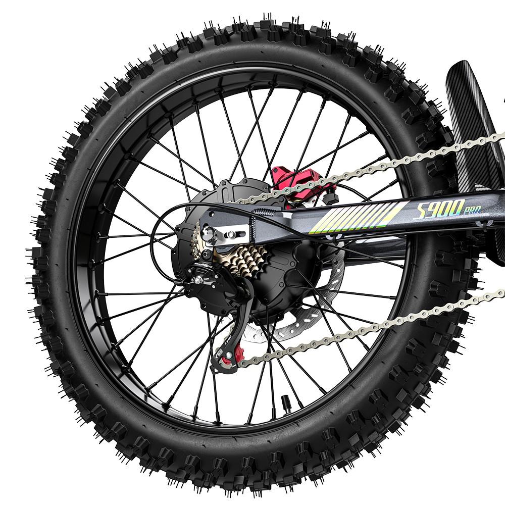 Shengmilo S900 Pro Adult Electric Bicycle 19" Fat Tyre 2100Wh Battery 65-95km Range 65km/h Max Speed Colour LCD Display
