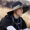 Камуфляжная шляпа рыбака летняя для улицы защита от солнца с широкими полями для мужчин