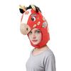 Yousheng Horse Headgear Hat Year of The Horse Cosplay Party Hat Soft Breathable Horse Head Photo Prop Cheerful Festival Headwear
