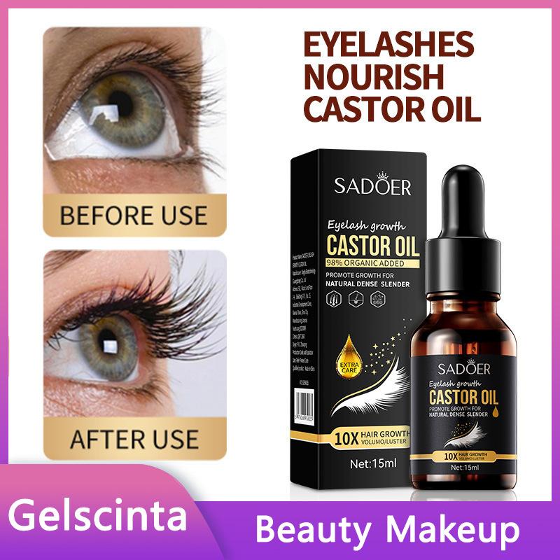 SADOER утолщение ресниц, касторовое масло, увлажняющий крем для ресниц
