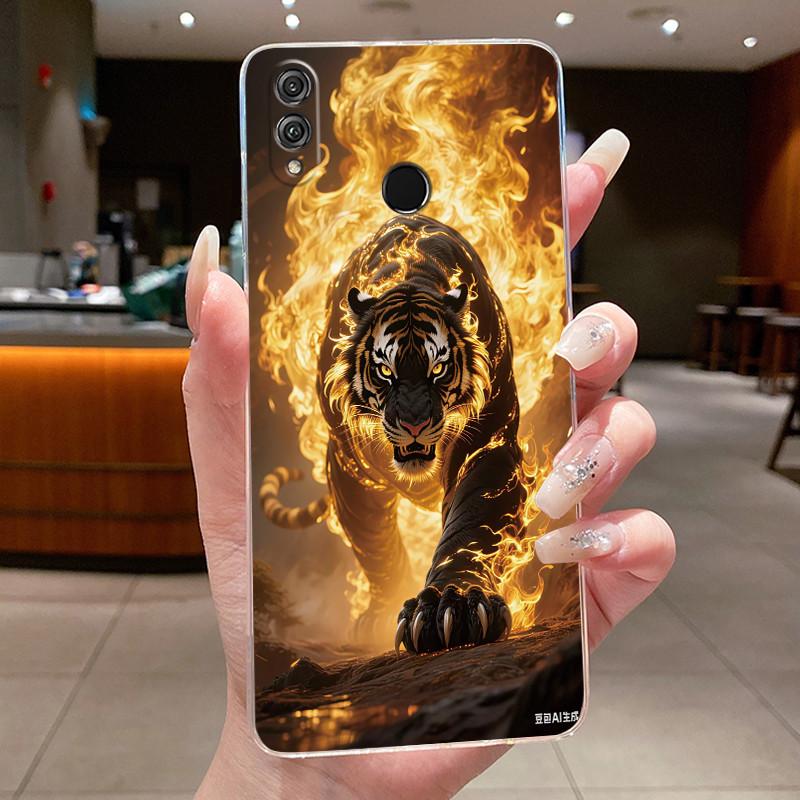 Для Huawei Honor 8C 8X Max Y Max Роскошный Дракон Милый Крутой Мальчики Девочки Мягкий силикон Чехол для телефона Задняя крышка Прозрачная ТПУ Оболочка
