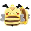 Kids Backpack Bee Model Plus Size 26x24x10cm Yellow Cute Cartoon School Bag for Kindergarten Elementary