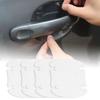 4Pcs Clear Universal Auto Car Door Handle Anti-Scratch Protective Film Cover