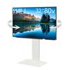 WALL TV Stand TV Stand Wall TV Stand WALL V3SW Low Type Satin White Left and Right Swing Angle Adjustment EQUALS [SWING]