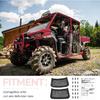 KEMIMOTO UTV Задняя спинка Сетки для хранения Совместимо с Can Am Defender Max Замена Новое OEM #715003019 Черный (Продаются парами)
