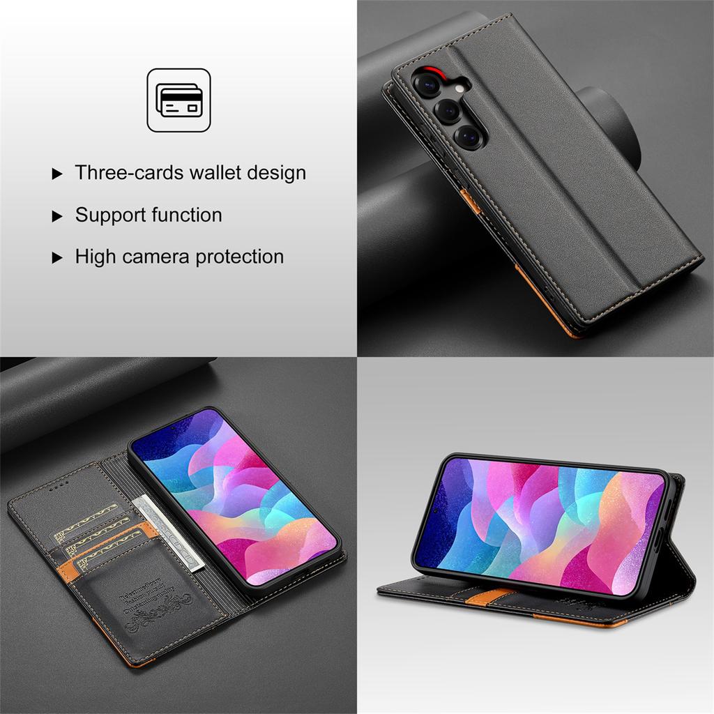 Для Samsung Galaxy все серии. для серий Samsung S / A / M / Note. Кошелек Чехол для телефона Многофункциональная подставка Защита RFID Модная искусственная кожа
