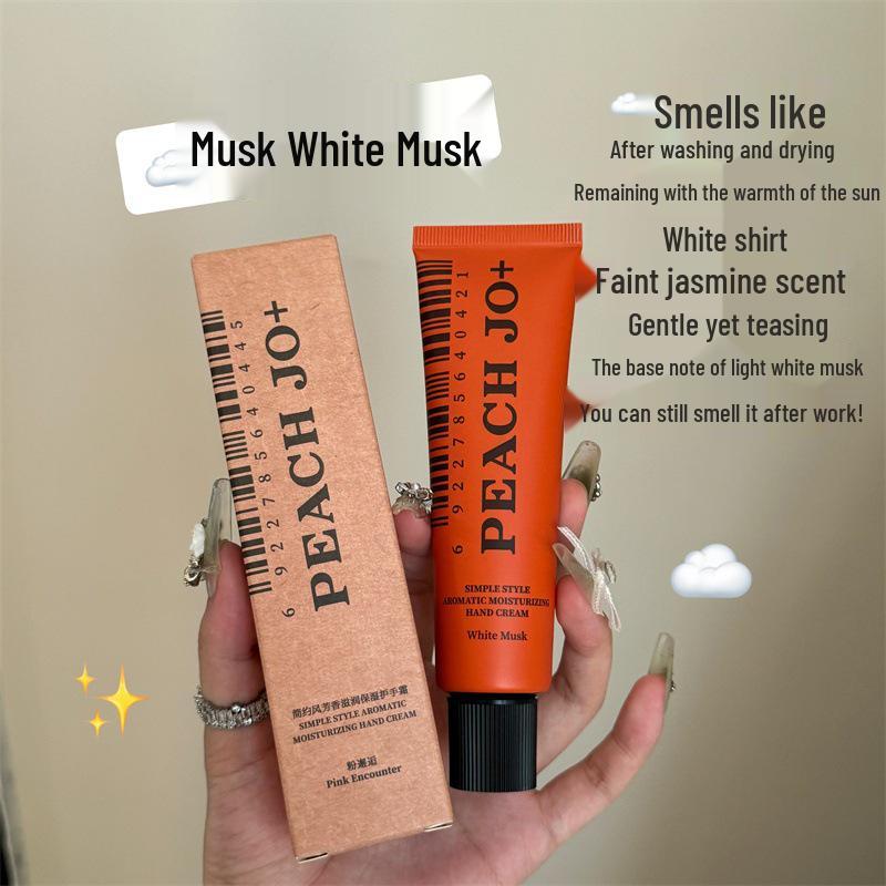 Крем для рук Vaseline PEACH JO+ с витамином Pro-B5 - Питательный, Увлажняющий и Ароматный