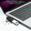 FONKEN Адаптер Otg Type C 2 в 1 Otg Micro USB-конвертер USB C 3,0, флэш-диск, разъем для мыши для смартфона, Android, USB-разъем