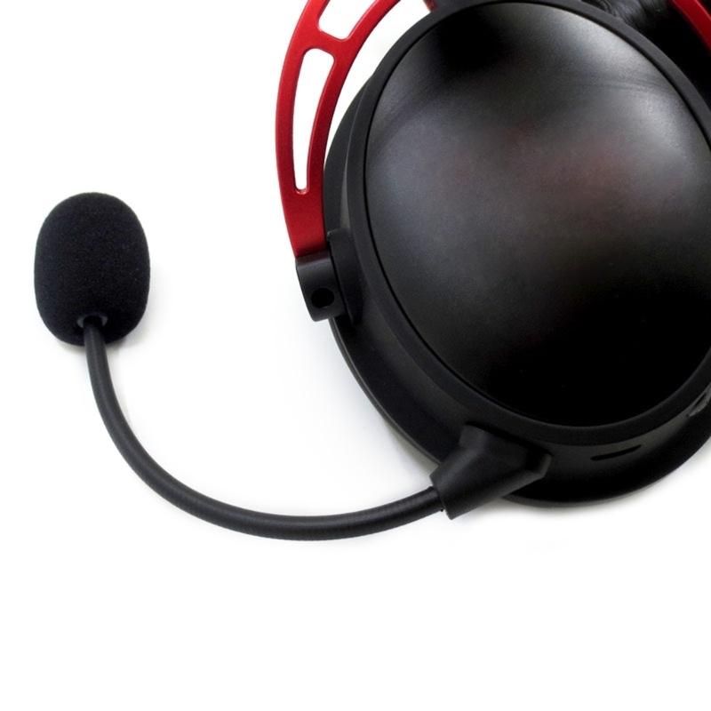 Замена микрофона для беспроводной игровой гарнитуры HyperX Cloud Alpha, съемная штанга микрофона со светодиодным индикатором отключения звука на ПК K1KF