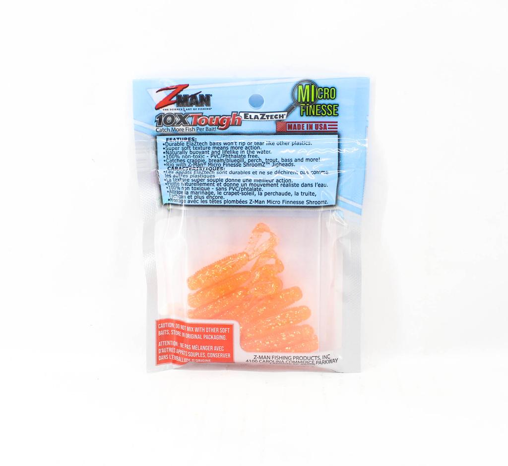 Zman Мягкая приманка Micro Goat 1,75 дюйма, 8 шт. в упаковке Atomic Sunrise (6551)