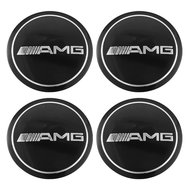 4Pcs 56mm Car Wheel Hub Center Cap Emblem Badge Stickers For Mercedes Benz AMG W205 W204 W206 W213 W212 W211 W222 W221 W177 W176
