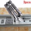 3pcs HSS Countersink Drill Bit Titanium Coated Deburring Tool Bit Wood Trill for Cutting Through Metal Gun Drill Bit Woodworking