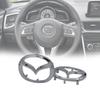 M6 M3 Mazda Эмблема Центральная Клейкая Автомобиль Интерьер Экстерьер Улучшения Транспортного Средства