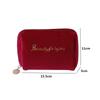 Косметички Beauty Velvet Travel Solid Color Storage Bags Cosmetic Bag