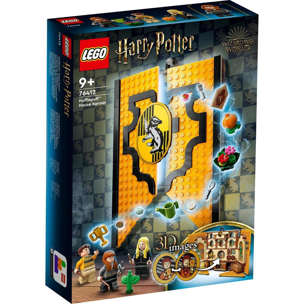 LEGO Harry Potter Hufflepuff Dormitory Emblem 76412 Toy Block Present Interior Fantasy Boys Girls Ages 9 and Up (TM)