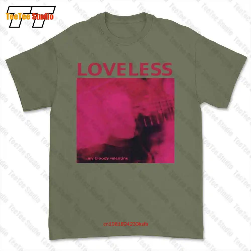 My Bloody Valentine Loveless Футболка с логотипом группы Loveless Tee 78ND