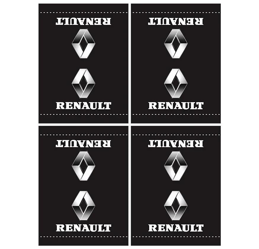 Наклейки в салон для Renault Megane 2 3 4 Twingo Clio Talisman Captur Trafic Kwid Scenic 2 Креативное украшение личности автомобиля