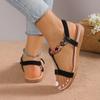 Fashion Women Sandals 2024 New Summer Fashion Flat Shoes for Women Casual Beach Sexy Outdoor Designer Sandals Women Sandalias De Mujer