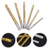 1/6pcs/bag Drill Bit Set High Speed Stee Woodworking Tools Wood Punching Slotting Sets Of Hand Tools Multi Function Metal Drills