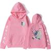 Mens Hooded Sweatshirt With Wings Print Casual Oversized Streetwear Winter Cotton Blend Pullover Teens