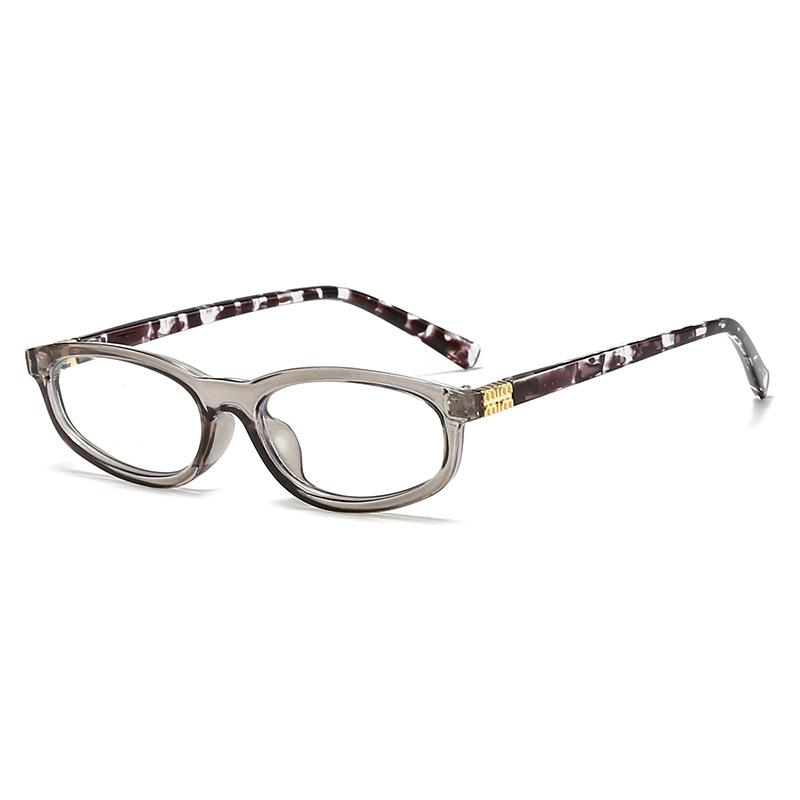 Ретро очки с леопардовым принтом Женская оправа для очков