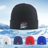 Winged creature flowing ice design Unisex Women Unisex Knitted Hat Beanie Pullover Cap Winter Thermal Warm Christmas Outdoor Cyclin