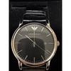 Б/у черные аналоговые часы EMPORIO ARMANI