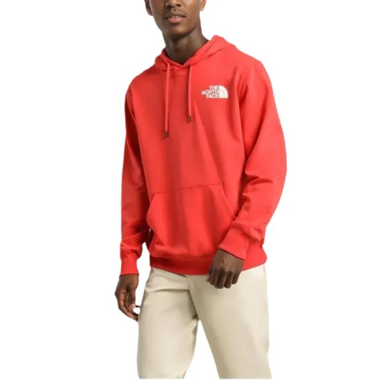 THE NORTH FACE Sweatshirts Men's Red Hooded Moderate Other (Unisex) Sweatshirts NF0A5J8Z V33