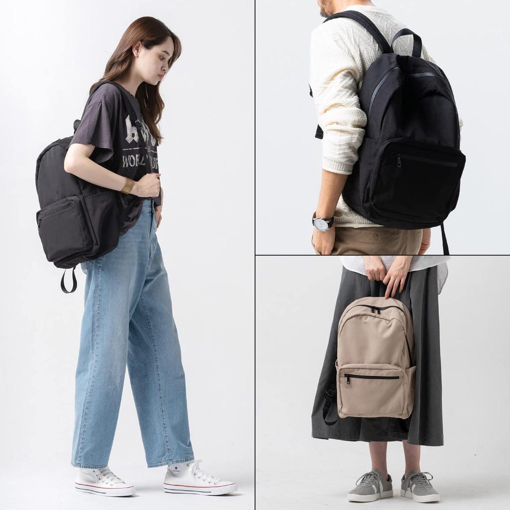 Рюкзак для женщин и бизнеса Большой для ПК [Mura] Мужской, Сумка для мамы, Сумка, Вместимость, Поездки на работу, (черный)