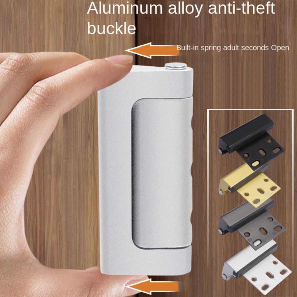 Anti-lock Anti-theft Buckle Thick Safety Door Lock New Guard Clasp Door