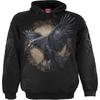 Spiral Direct Unisex Adult Raven Wise Back Print Pullover Hoodie