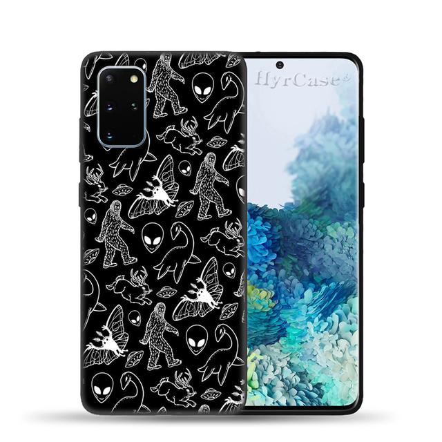 Силиконовый чехол Alien Space для Samsung Galaxy S22 S21 Ultra S20 Fe Plus A53 A73 A52 A72 A51 A71 A22 A12 A32 A50 A33 A13