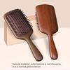 Массажная расческа с воздушными подушками из сандалового дерева для ухода за кожей головы, вьющиеся волосы, бытовая антистатическая доска для борьбы с выпадением волос, большая натуральная деревянная щетка