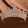 Baroque Crystal Tiaras and Crowns Headband Rhinestone Prom Diadem Crown Bridal Wedding Hair Accessories Jewelry Crown Tiara Gift