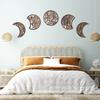 Moon Design Handicrafts Decorative Hollow Out DIY Leaf Pattern Bedroom Wood Living Room Festival Supplies