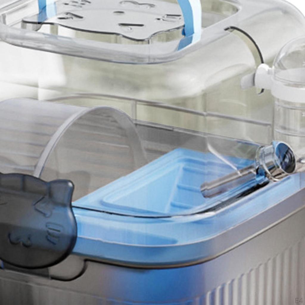 Компактный контейнер для хомяка для мелких животных Идеальный для путешествий