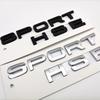 1 шт. 3D ABS Логотип Sport HSE Эмблема Буквы Значок на багажник автомобиля Для Land Rover Range Rover L320 Discovery Sport HSE Наклейка Аксессуары