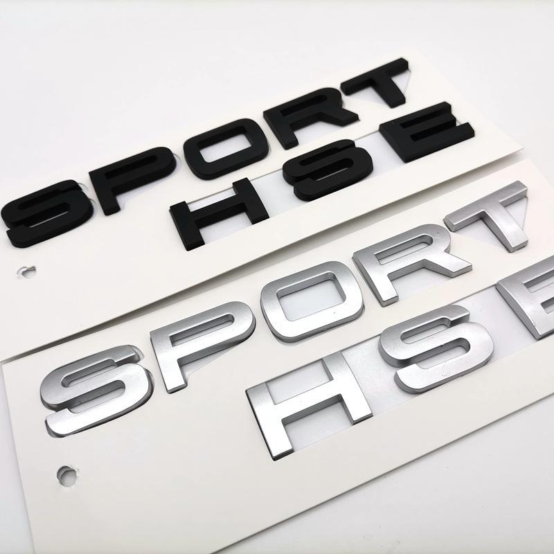 3D ABS Логотип Sport HSE Эмблема Буквы Багажник Автомобиля Discovery Sport HSE Наклейка Аксессуары