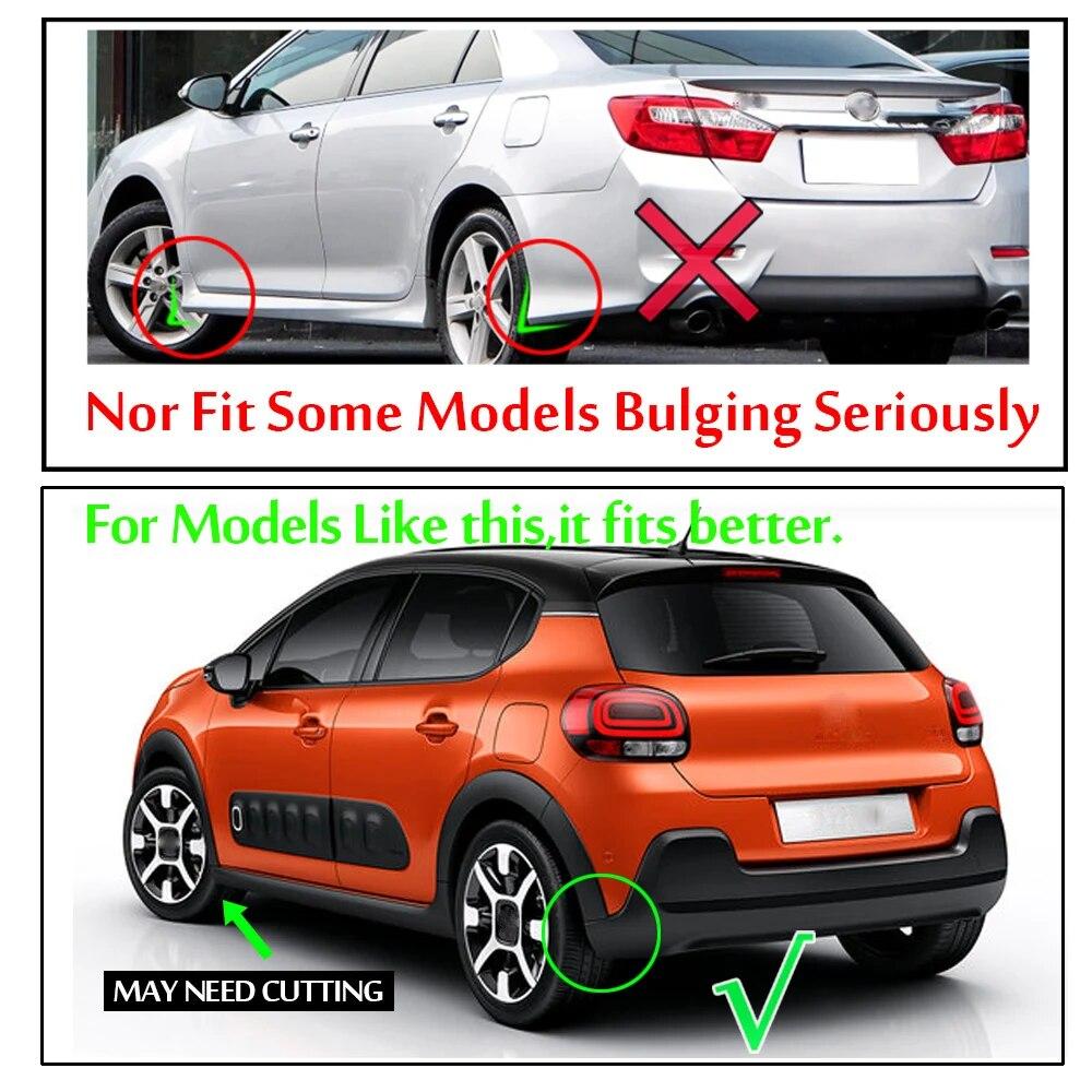 Набор универсальных брызговиков, брызговики, брызговики для Citroen C1 C2 C3 C4 Xsara SpaceTourer Saxo Xantia Berlingo DS3 DS4