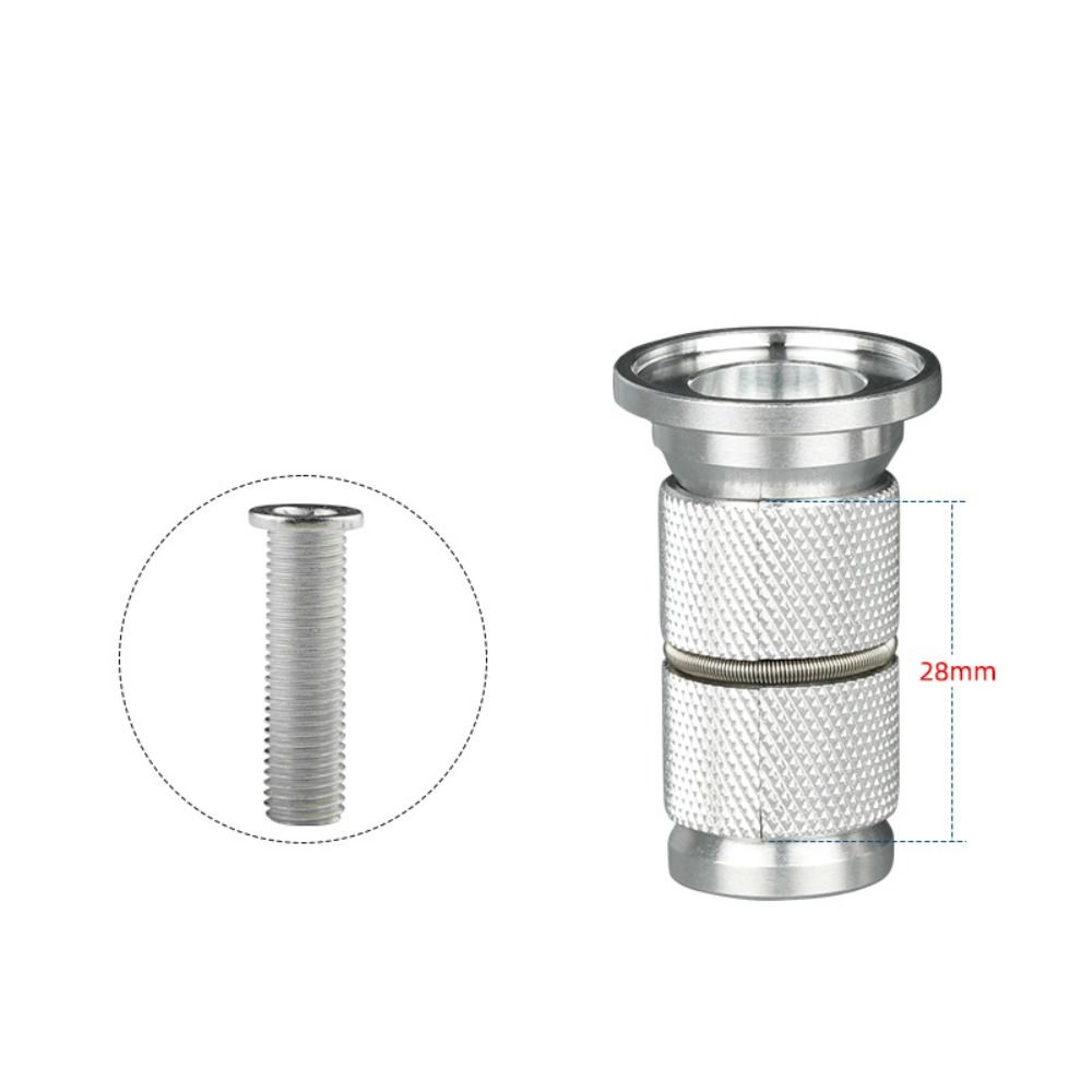 Aluminum Alloy Bicycle Fork Steerer Silver Star Nut Adjuster Carbon Compression Plug  Bicycle